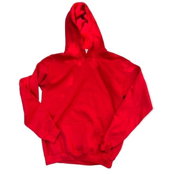 GILDAN RED HOODIE SWEATSHIRT UNISEX YOUTH XL - Picture 3 of 6